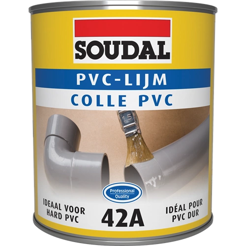 Soudal 42A PVC cső ragasztó 1L